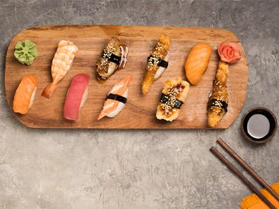 Salmon Nigiri Sushi