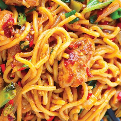 Noodles chicken