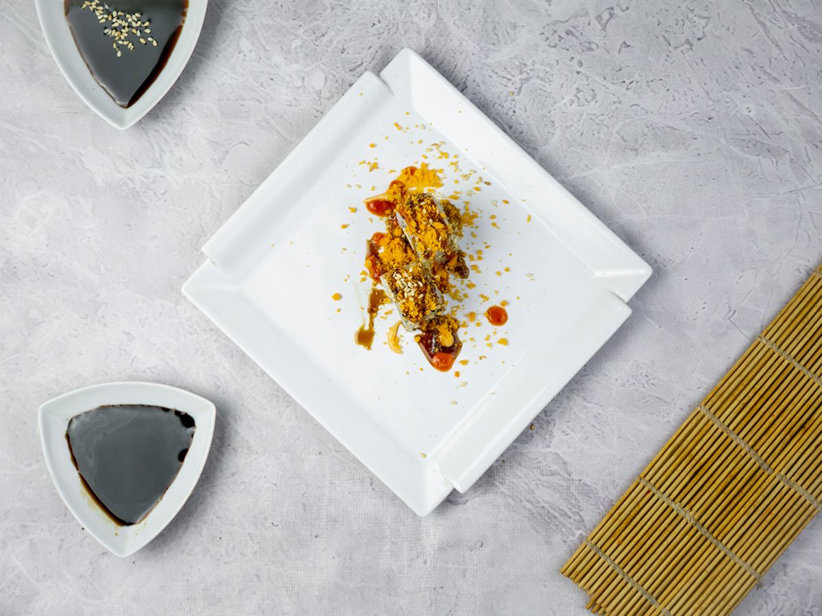 Crispy salmon