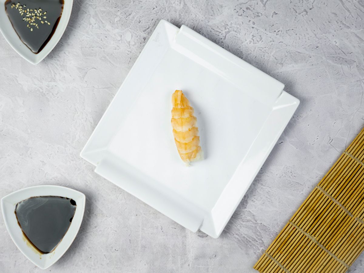 Nigiri shrimp tempura