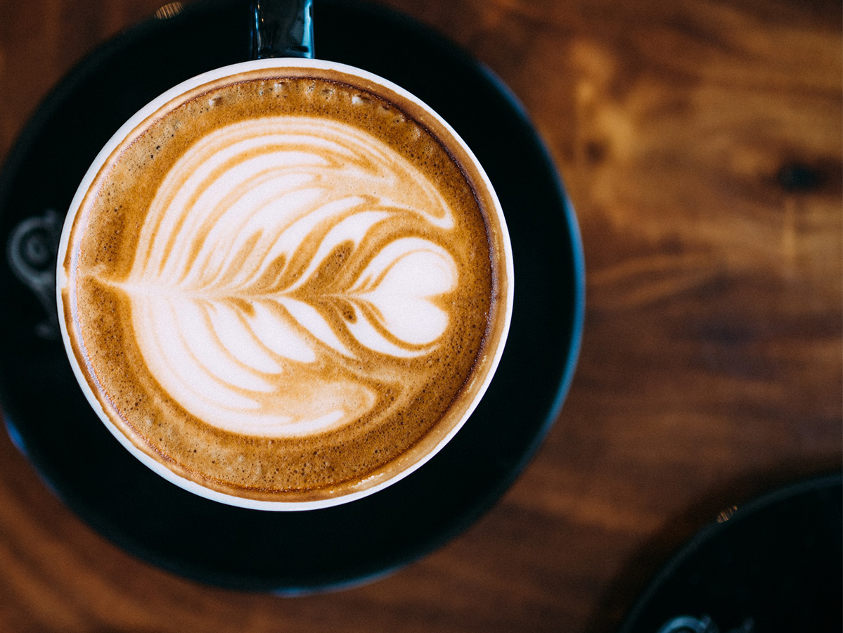 Iced Hazelnut Mocha Latte