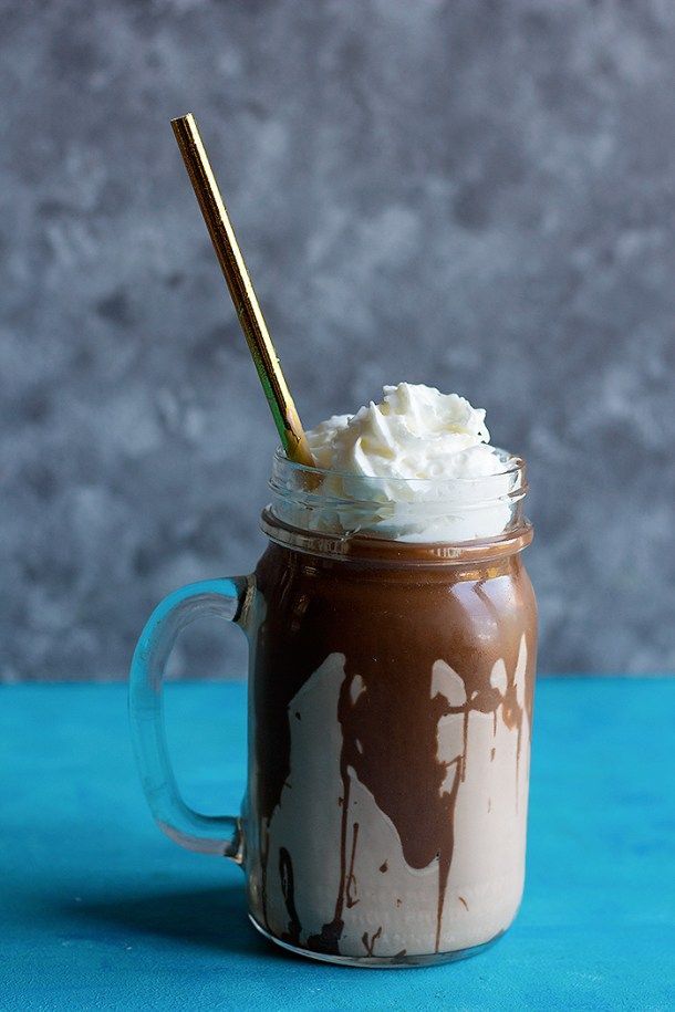 Nutella Chocolate Milkshake