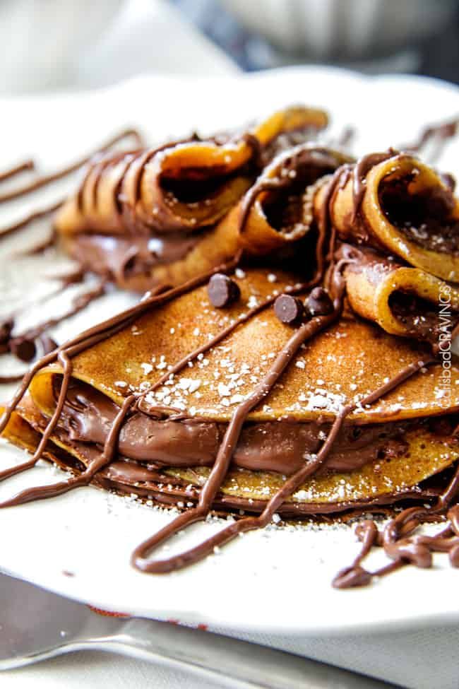 Nutella Chocolate Crepe