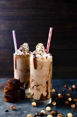 Hazelnut frappuccino