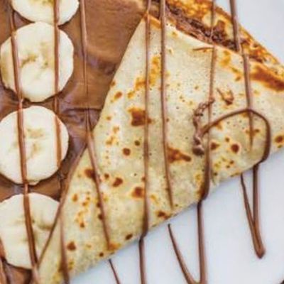Nutella Banana Crepe