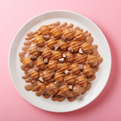 Bubbles Waffle with Nutella