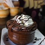 Nutella Chocolate Casserole With Ice Cream