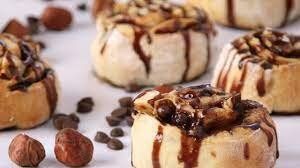 Nutella Chocolate Caramel Roll