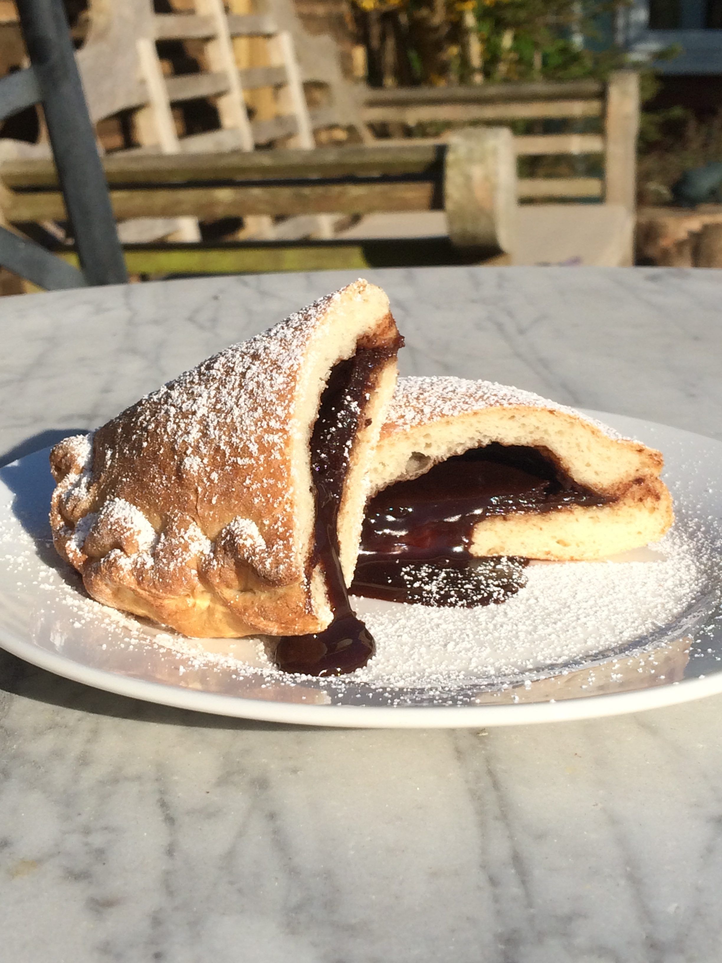 Nutella Chocolate Calzone