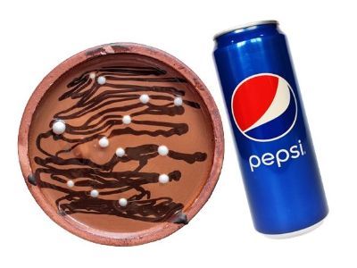 Nutella Chocolate Casserole And Pepsi Can