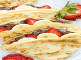 Nutella Chocolate With Oreo Crepe