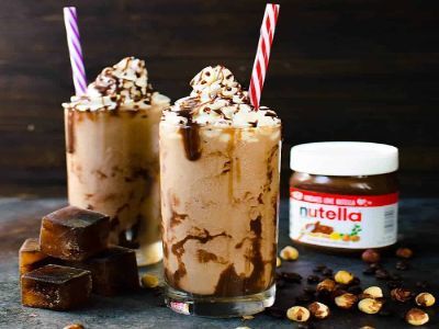 Nutella Chocolate Frappuccino