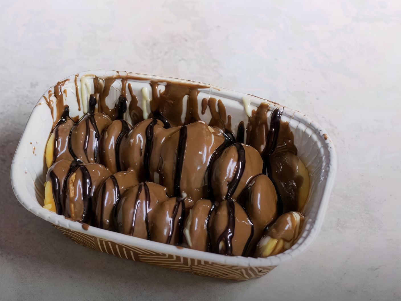 Nutella mini pancakes
