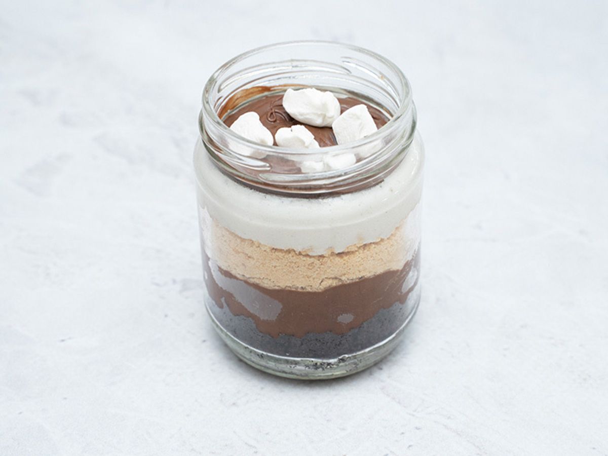 Nutella Chocolate S'mores Jar