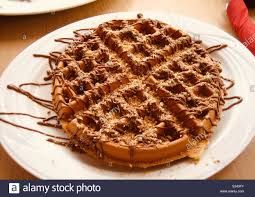 Nutella Chocolate Waffle