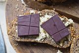 Nutella Chocolate With Halawa And Qeshta Sandwich
