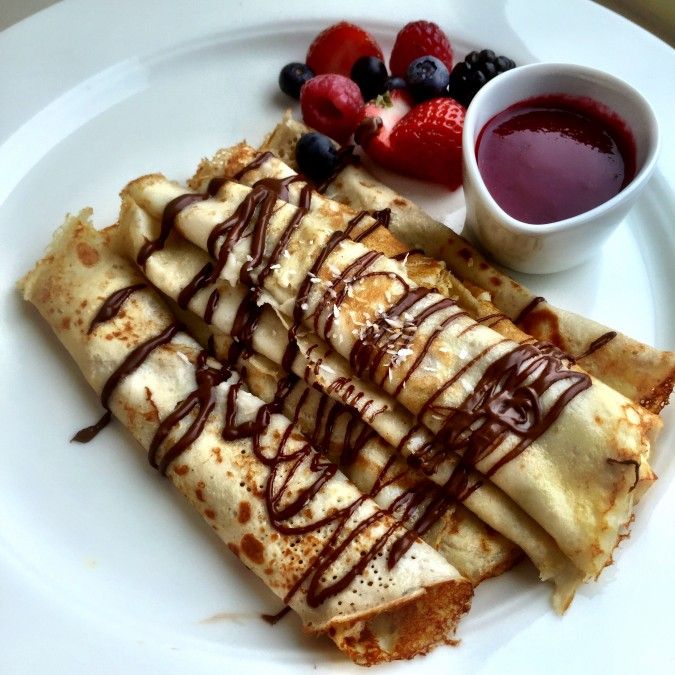 Nutella Chocolate and Hohos Crepe