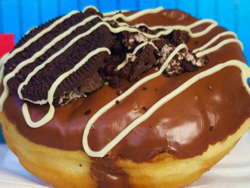 Nutella Chocolate Filed Donut