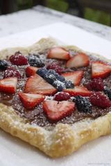 Nutella Fruits Oriental Pie