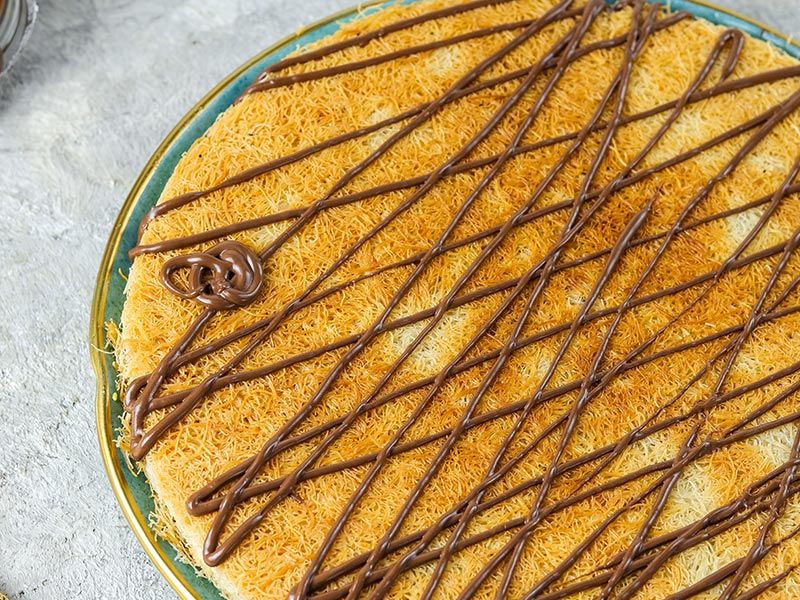Nutella Chocolate Konafa