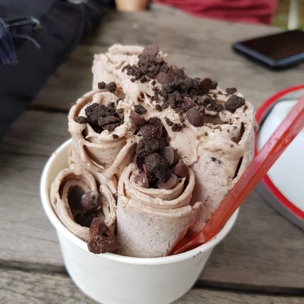 Nutella Caramel Roll Ice Cream