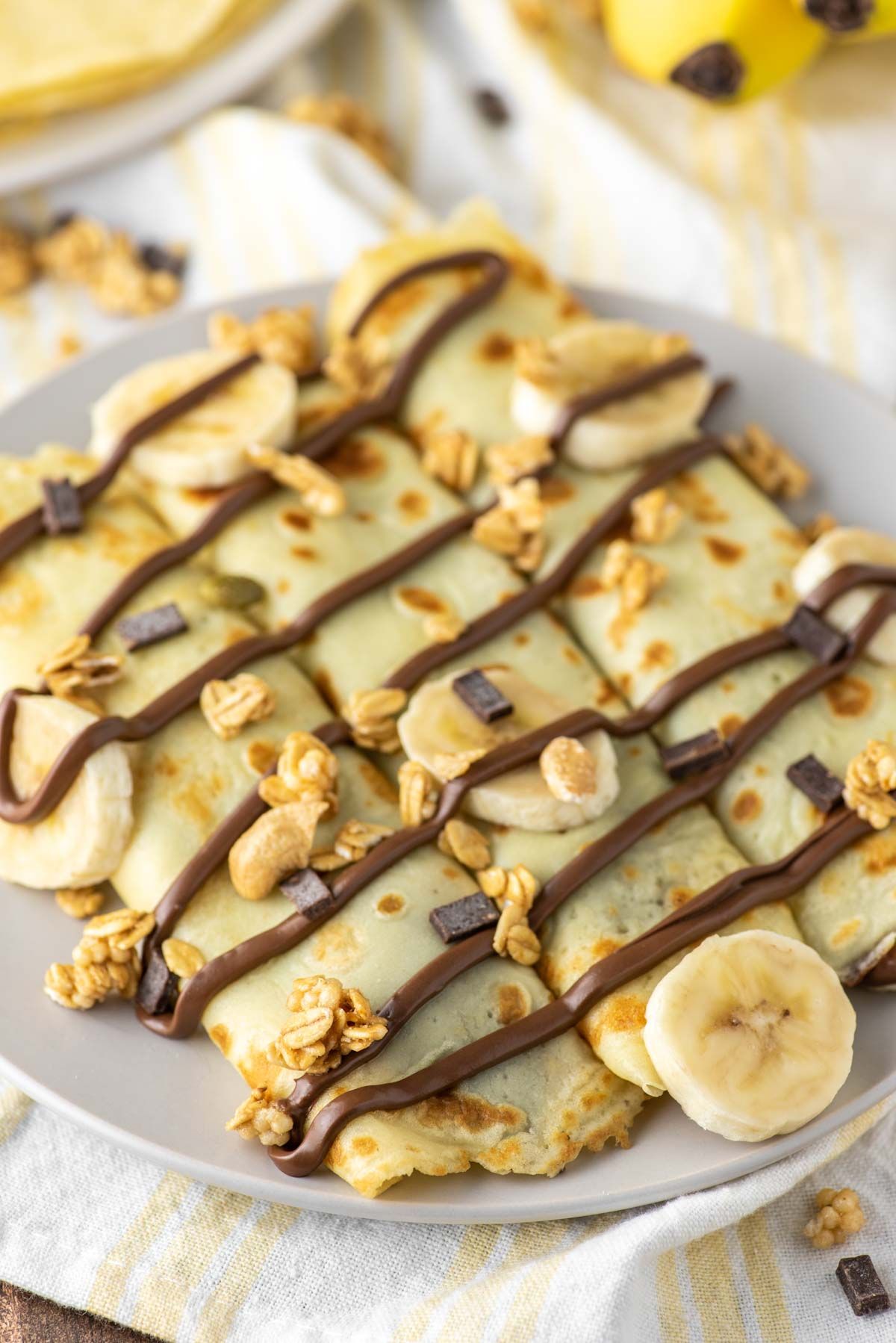 Nutella With Banana Crepe