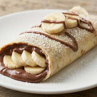 Nutella Banana Crepe