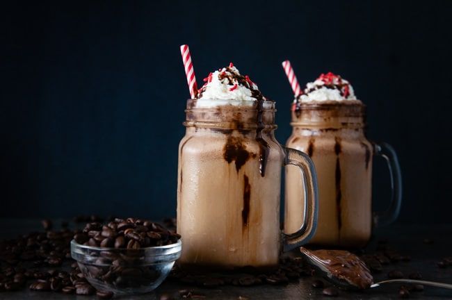 Nutella Chocolate Frappe