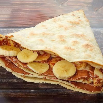 Nutella Chocolate with Banana Crepe