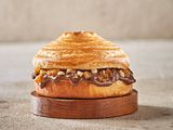 Nutella Chocolate With Croquant And Hazelnut Bun Croissant