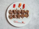 Chocolate With White Chocolate And Kinder Maxi