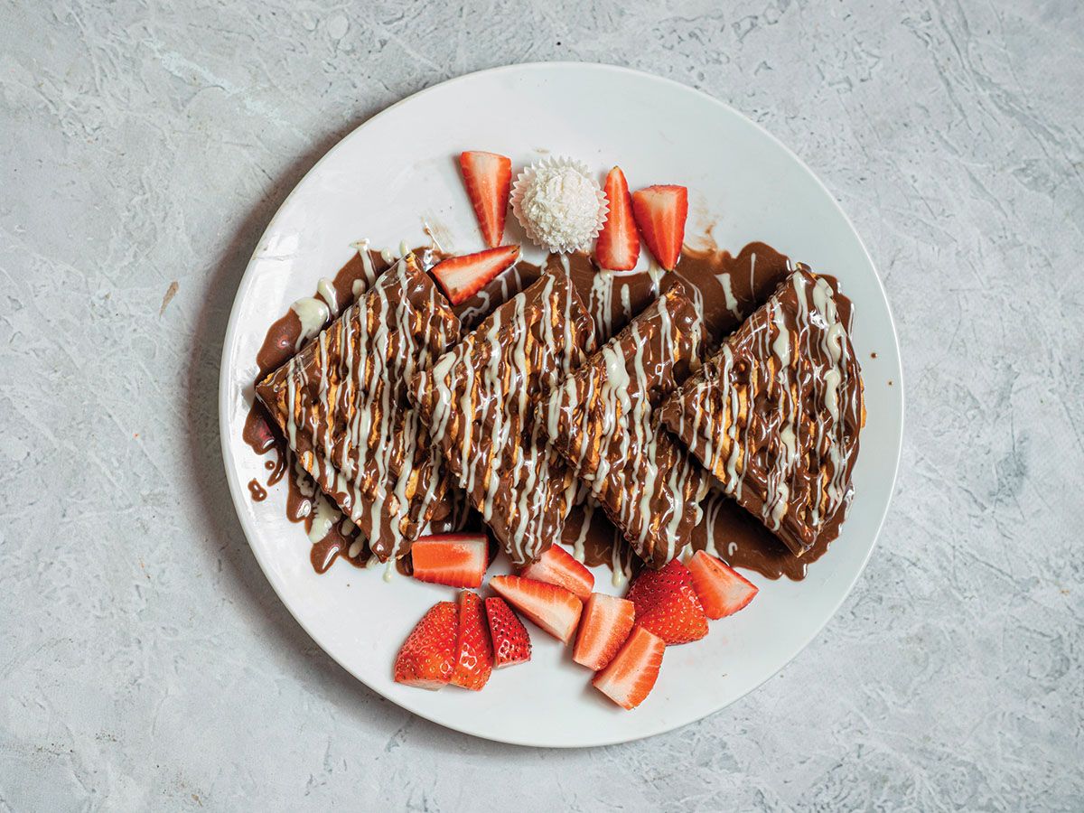 Raffaello waffle