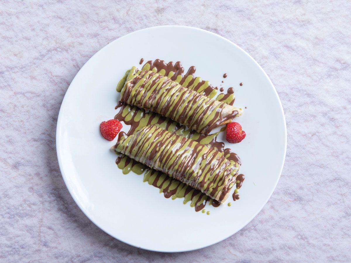 Crepe Banana Roll