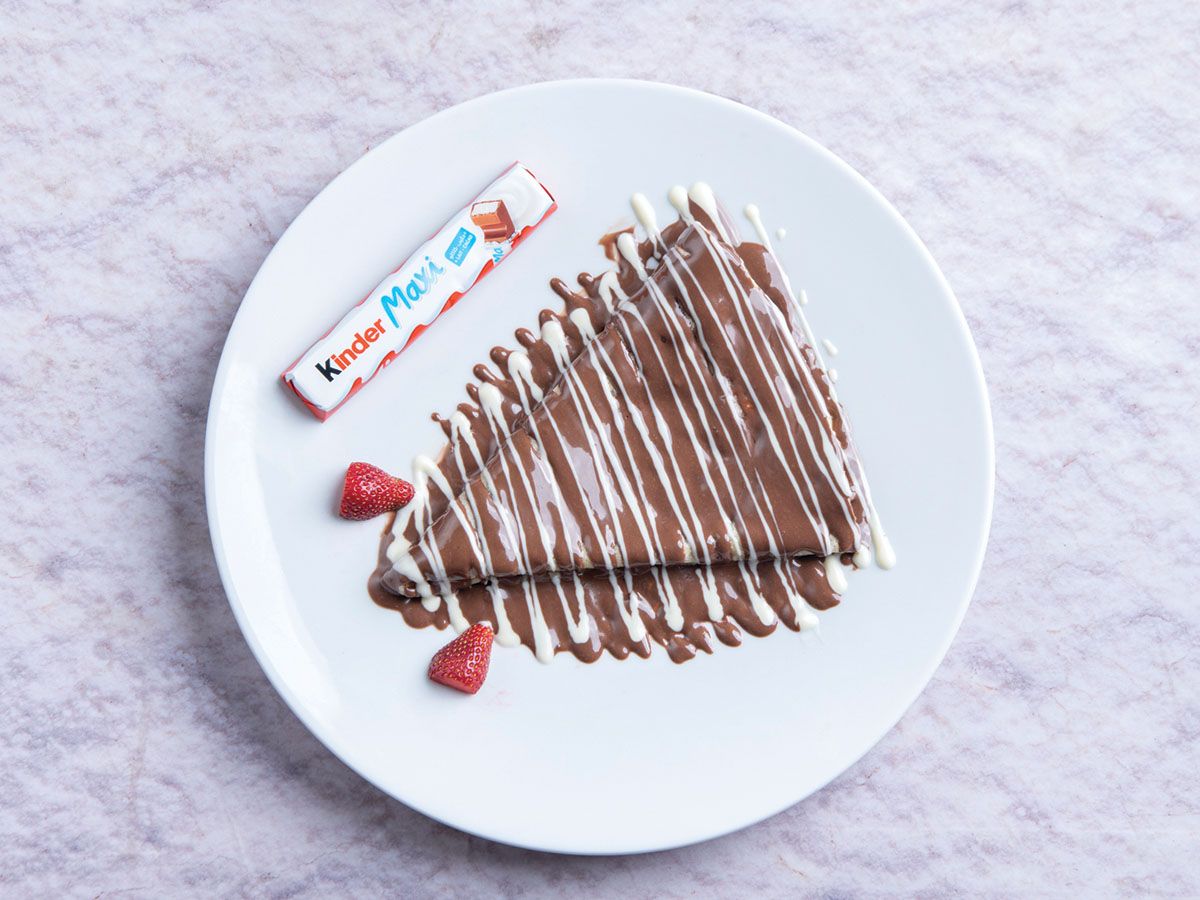 Crepe White chocolate and Hazelnut