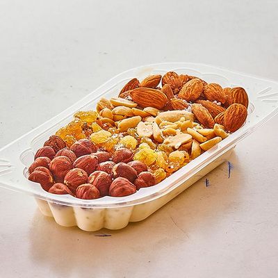 Rice pudding with nuts