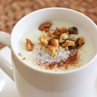Sahlab With Nuts