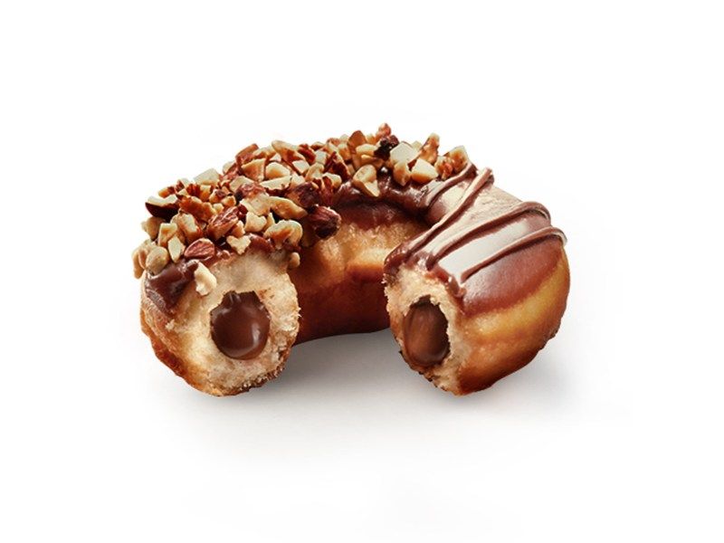 Nutty Cocoa Filled ring