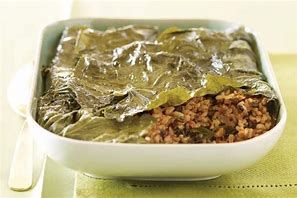 Vine Leaves with Meat Casserole