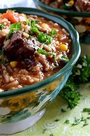 Rice with Meat Casserole