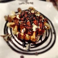 Chocolate Nuts Waffle