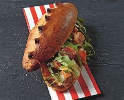 Piccata Hot Dog Sandwich