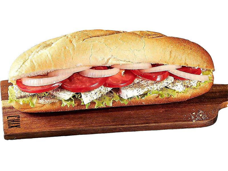 White Cheese With Zaatar Sandwich