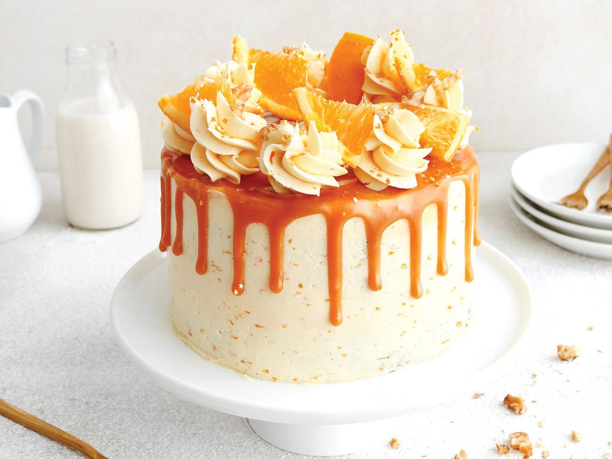 Oat Carrot Cake Caramel