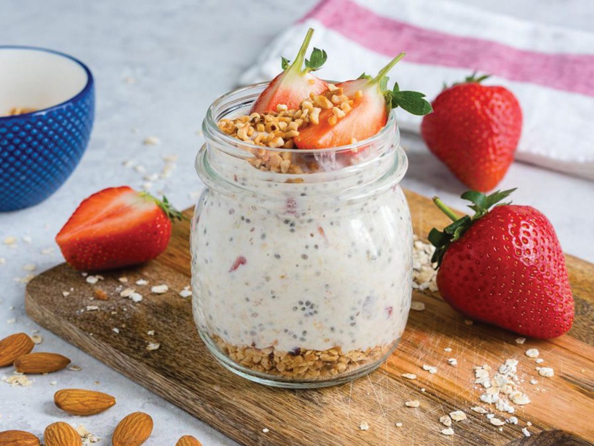 Oat Cheesecake Strawberry