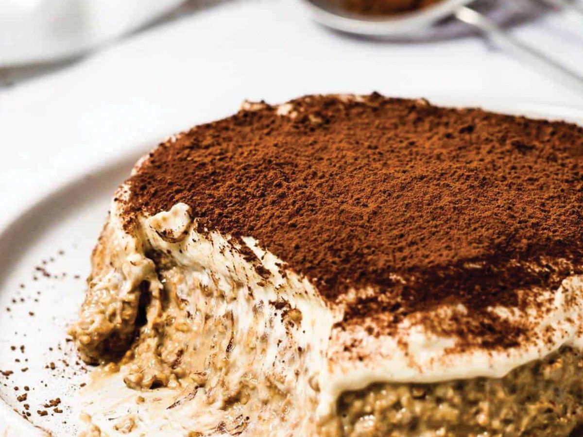 Oat Tiramisu Cake