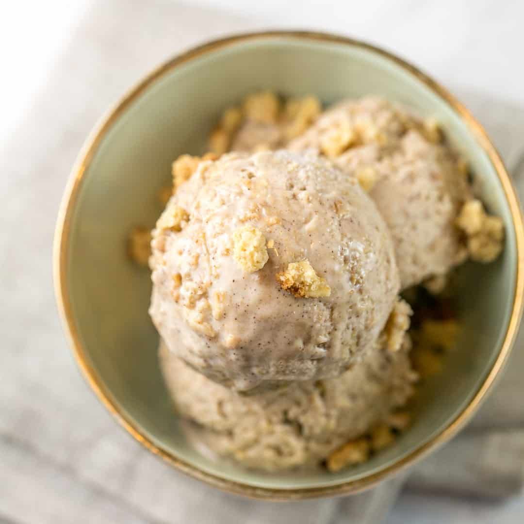 Oats Crackers Ice Cream