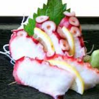 Octopus Sashimi 4 pcs