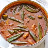 Okra Pottery Casserole