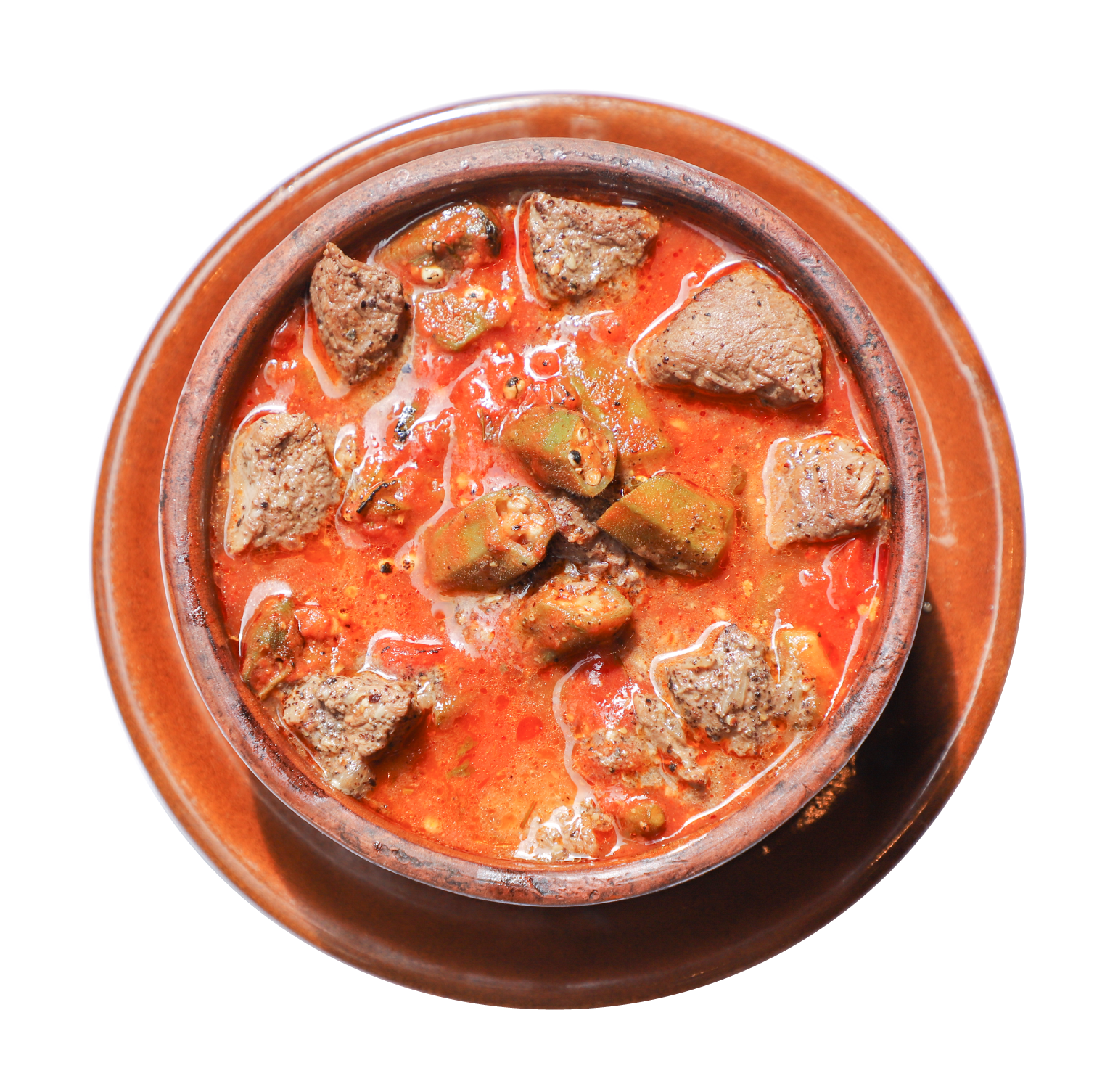Okra With Meat Casserole