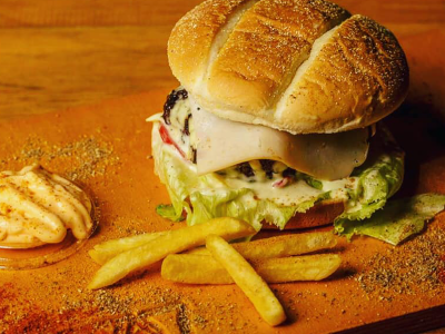 Old School Burger Sandwich